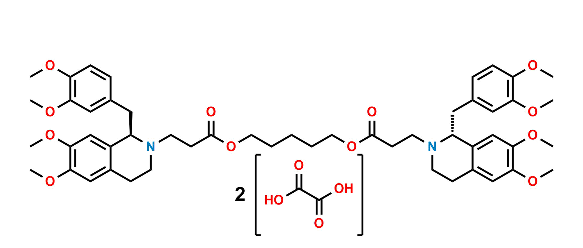 Cisatracurium EP Impurity R (Oxalate salt)